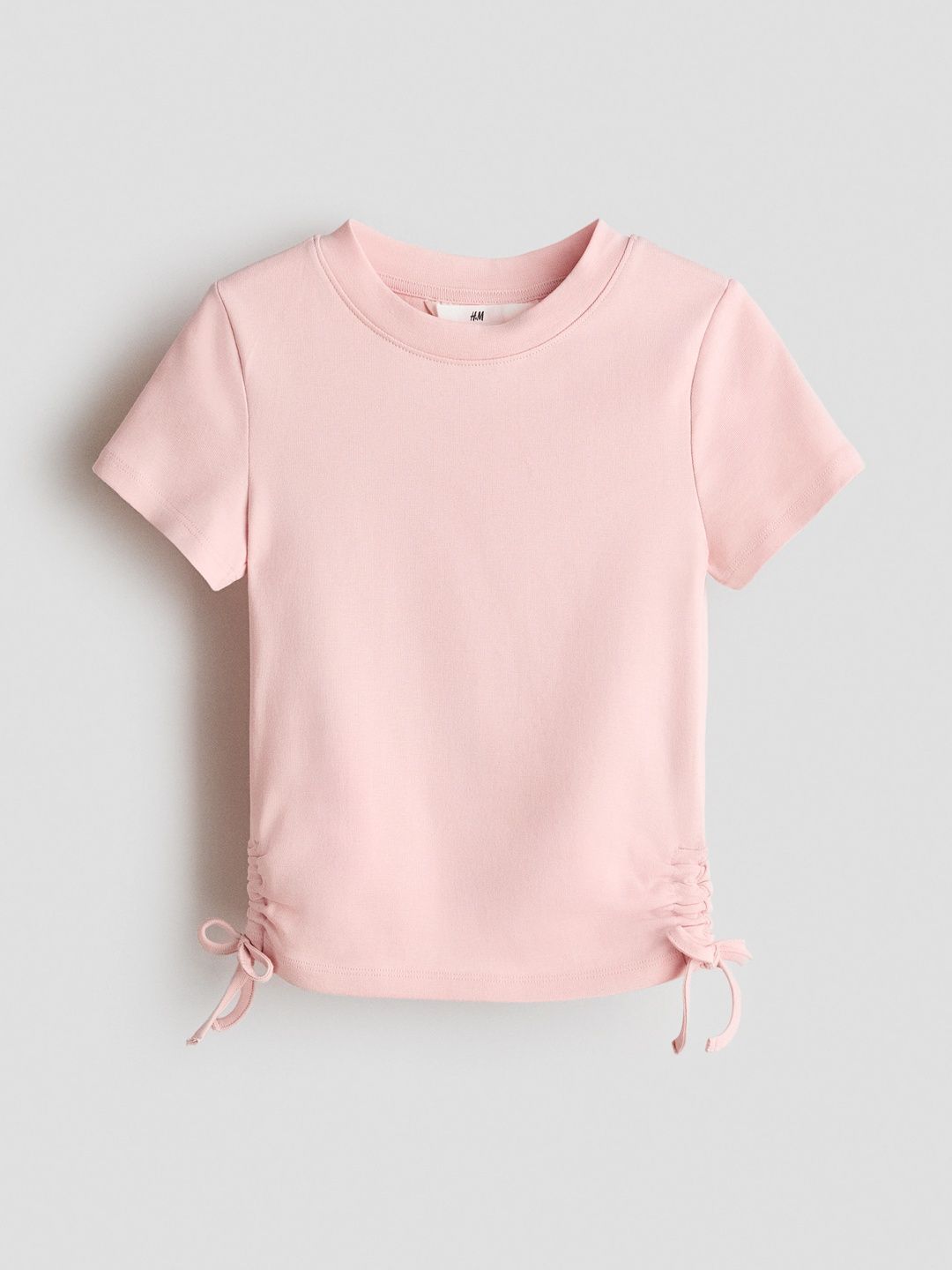 H&M H&M Drawstring-Detail Cotton Top