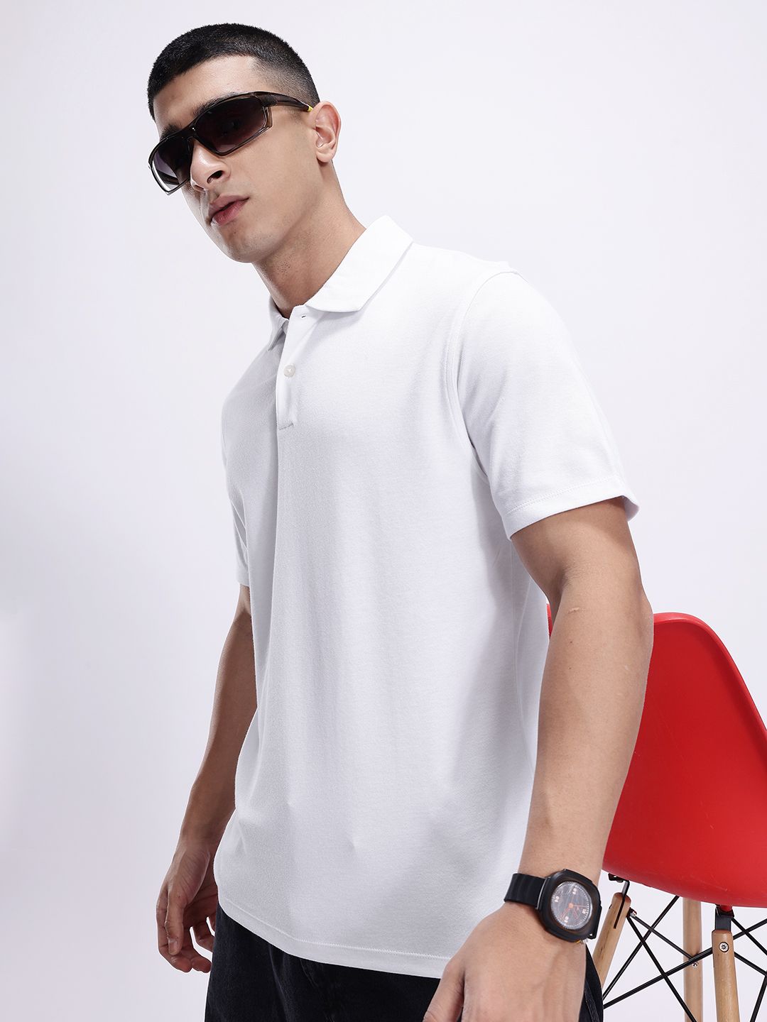 Kook N Keech Polo Collar Pure Cotton T-shirt
