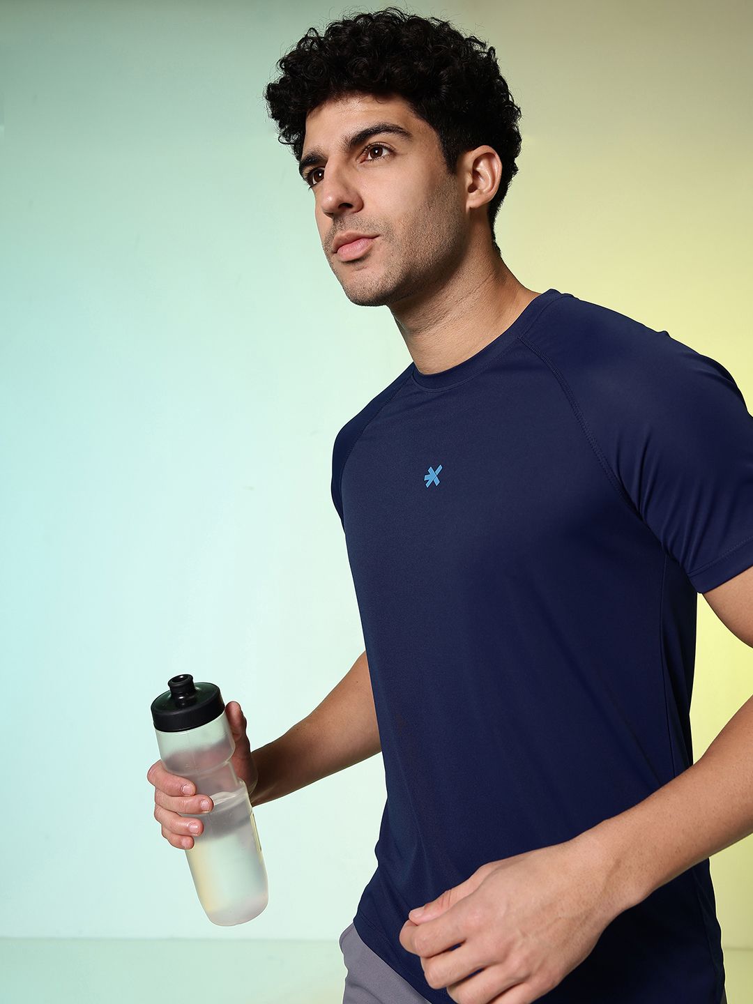 HRX by Hrithik Roshan Typography Printed Rapid-Dry Running T-shirt