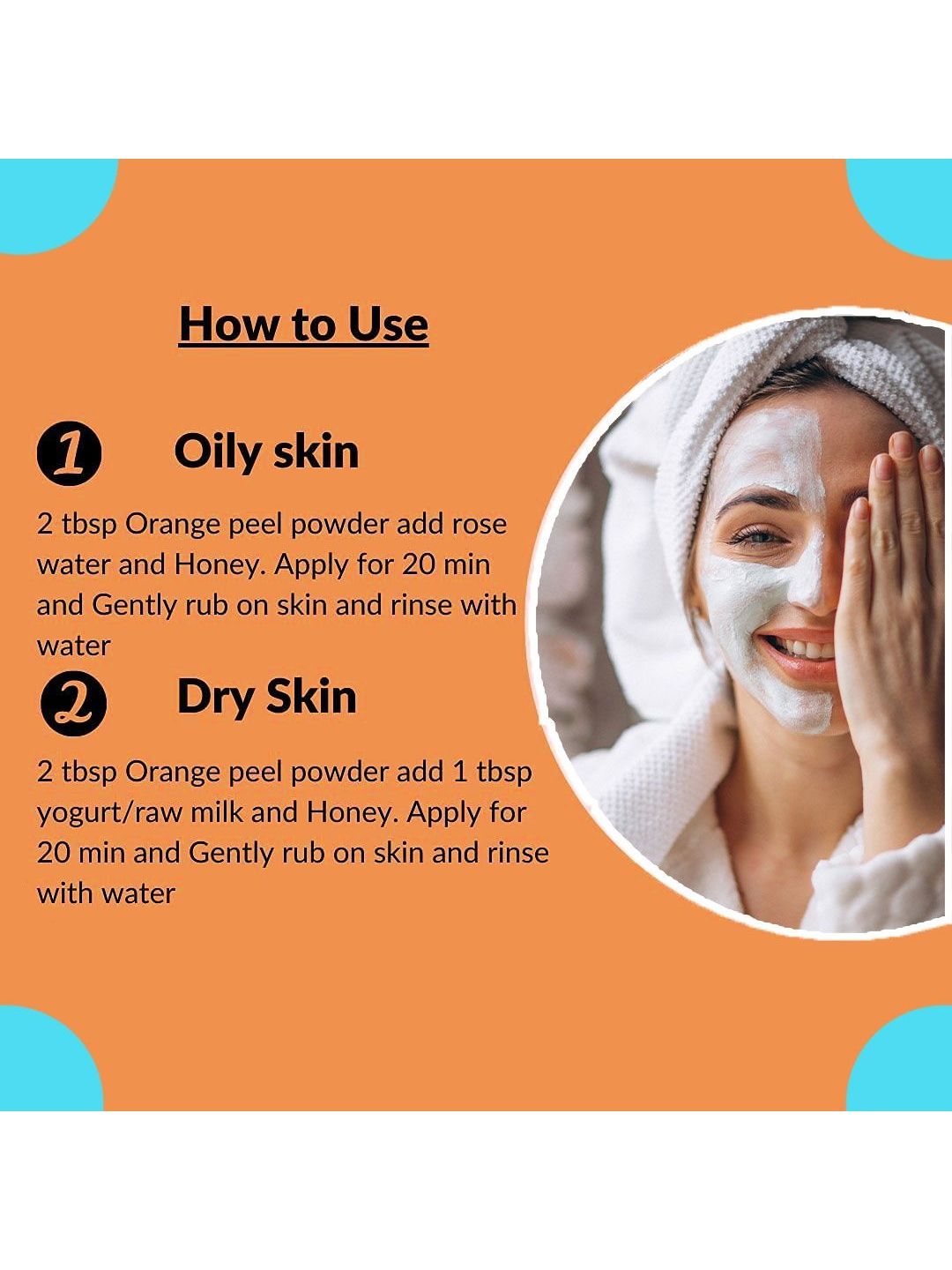 Buy AmazerCare Orange Peel Powder Face Pack - 175 g - Mask and