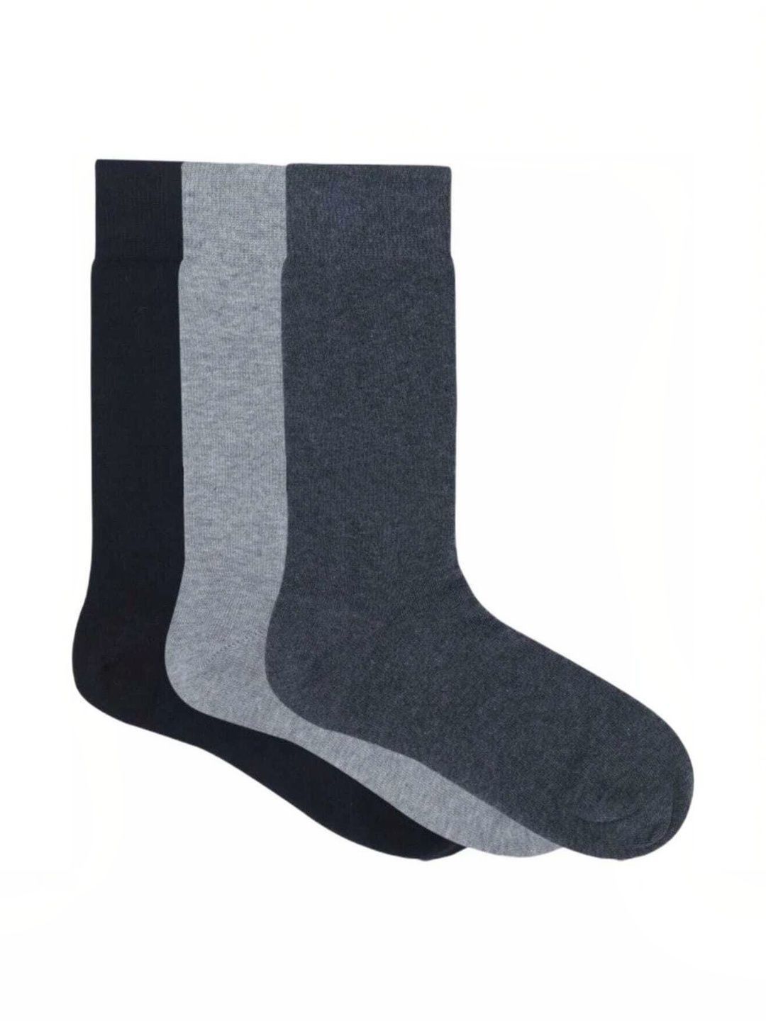 akeet trend Unisex Pack of 3 Cotton Calf Length Socks