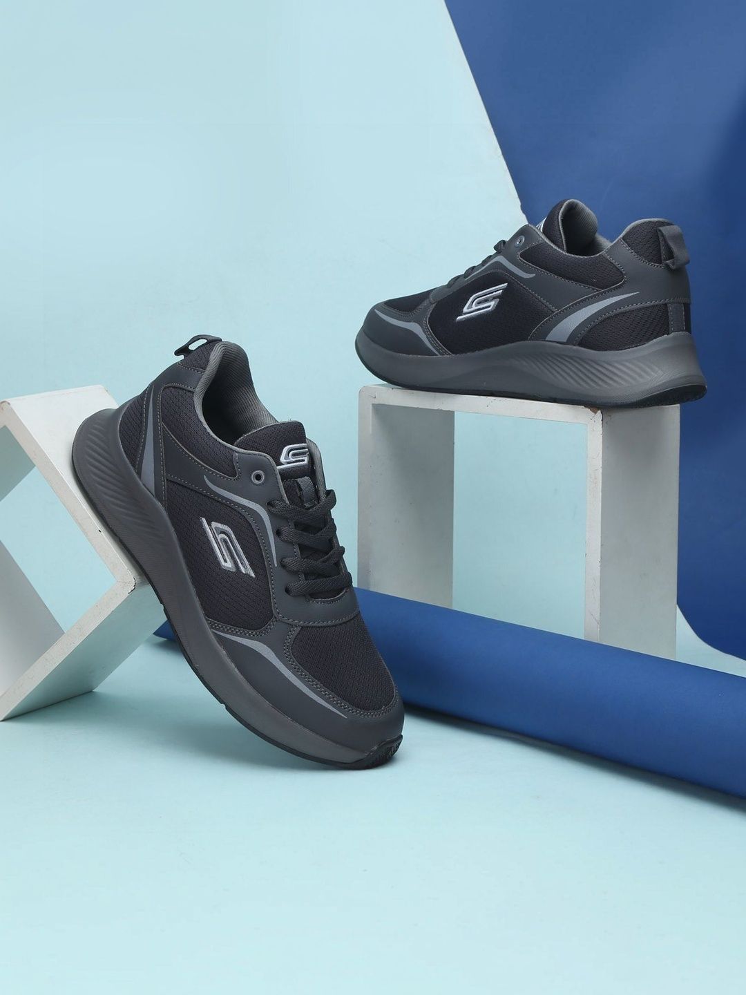 CLUB STYLE Men Mesh Walking Non-Marking Shoes