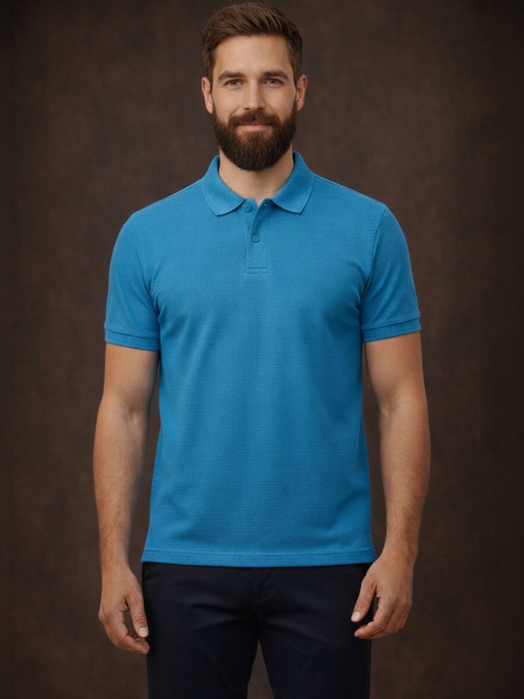 The Roadster Lifestyle Co Cotton Polo Collar Tshirts
