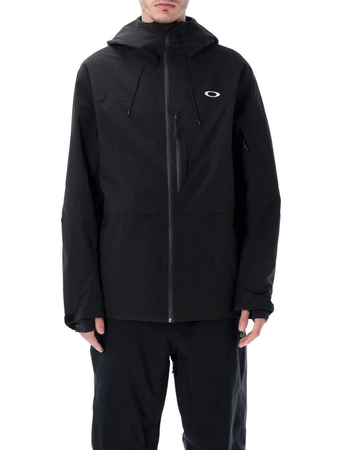 OAKLEY Black Insulated Hooded Jacket