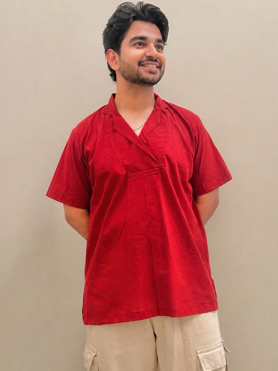 Disha R Dot Men Kurta