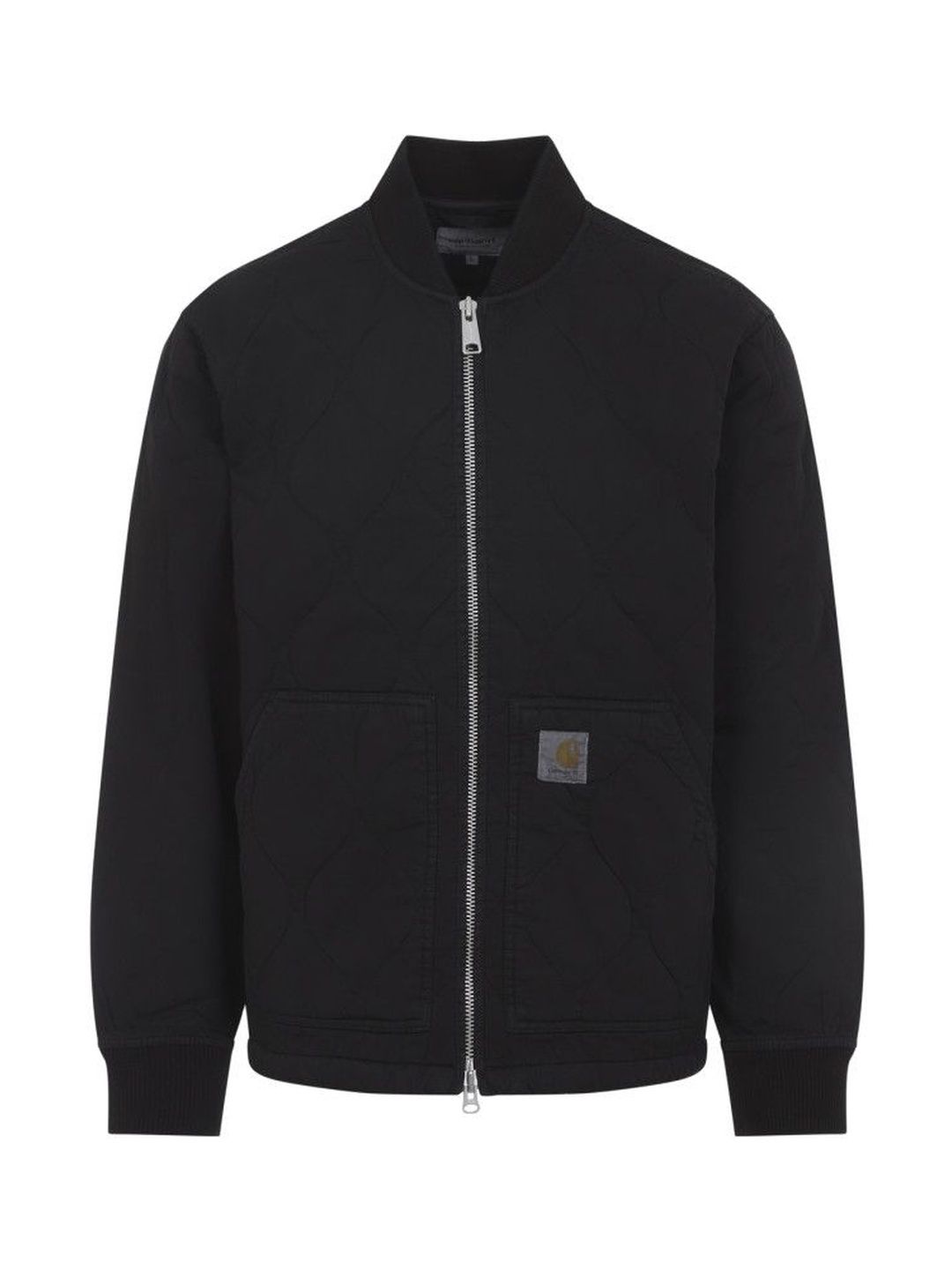 Carhartt Black Logo Patch Zip Jacket