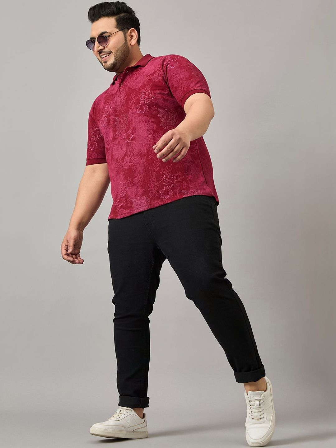 SZN Men Polo Collar T-shirt