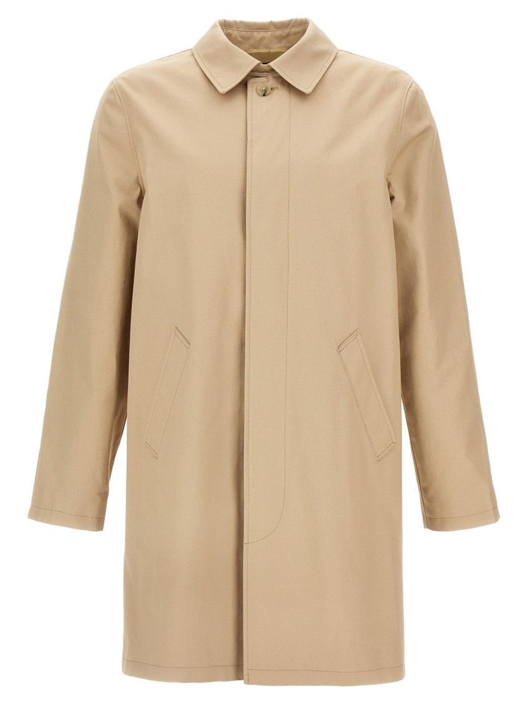 A.P.C. Beige Mac Ville trench coat