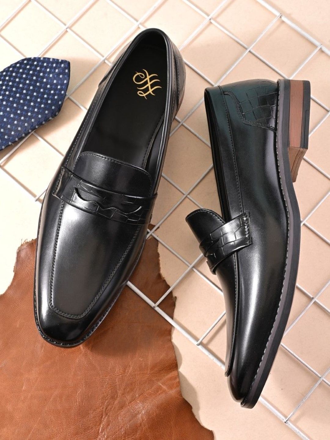 House of Pataudi Men Formal Loafers