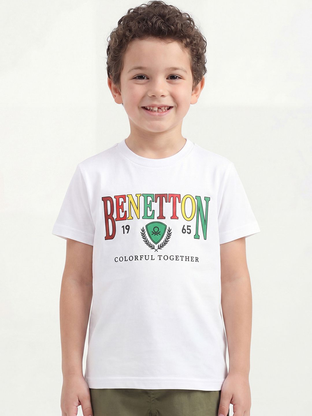 United Colors of Benetton Boys Pure Cotton Tshirts United Colors of Ben