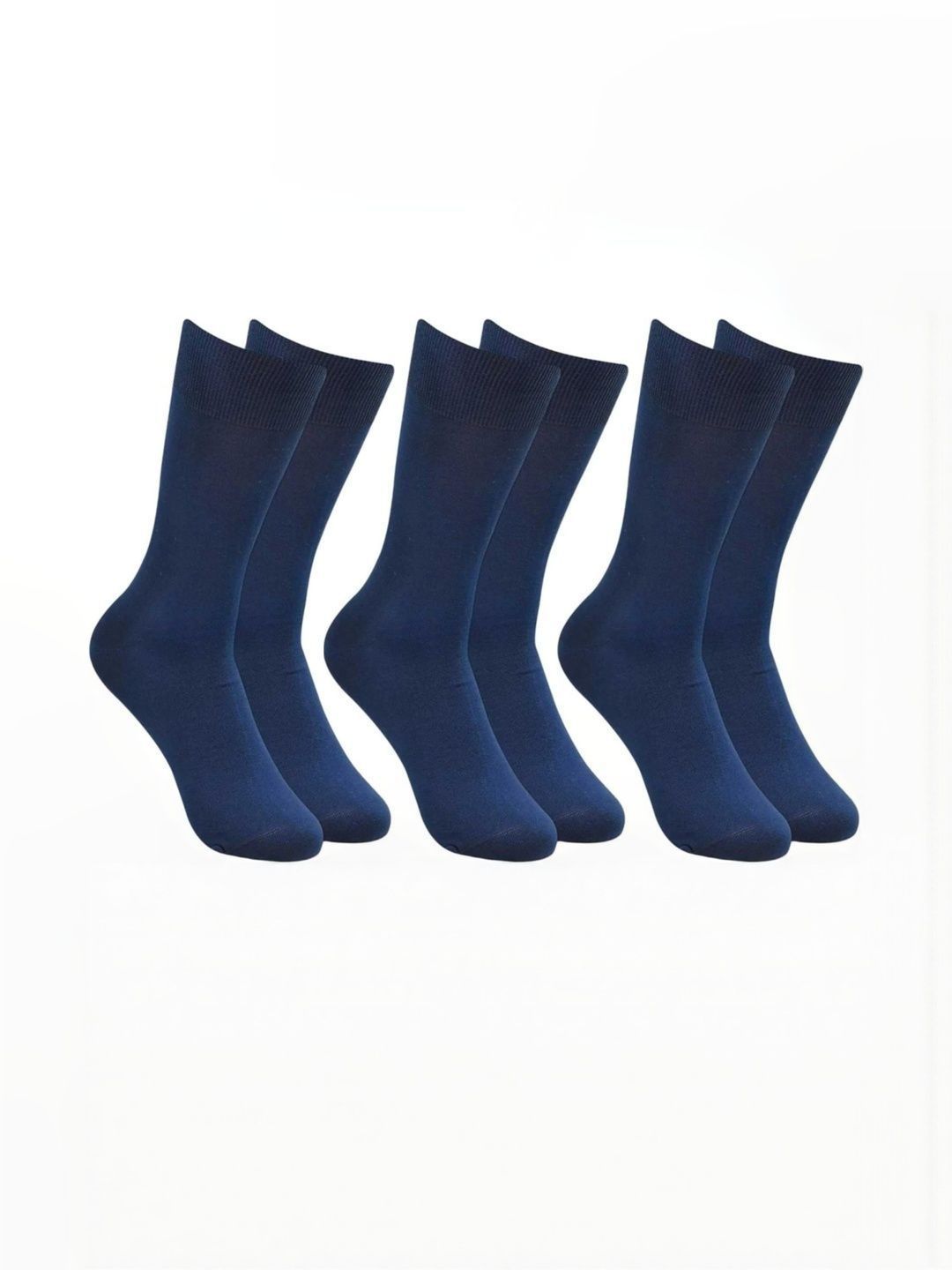 akeet trend Unisex Set of 3 Cotton Assorted Calf Length Socks