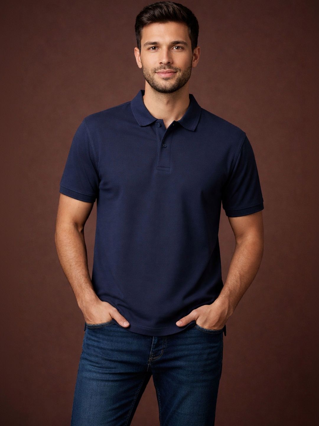 The Roadster Lifestyle Co. Men Cotton Polo Collar Tshirts