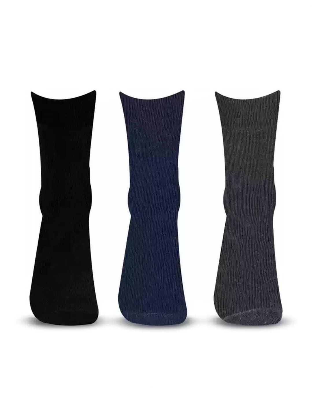 akeet trend Unisex Pack of 3 Cotton Calf Length Socks