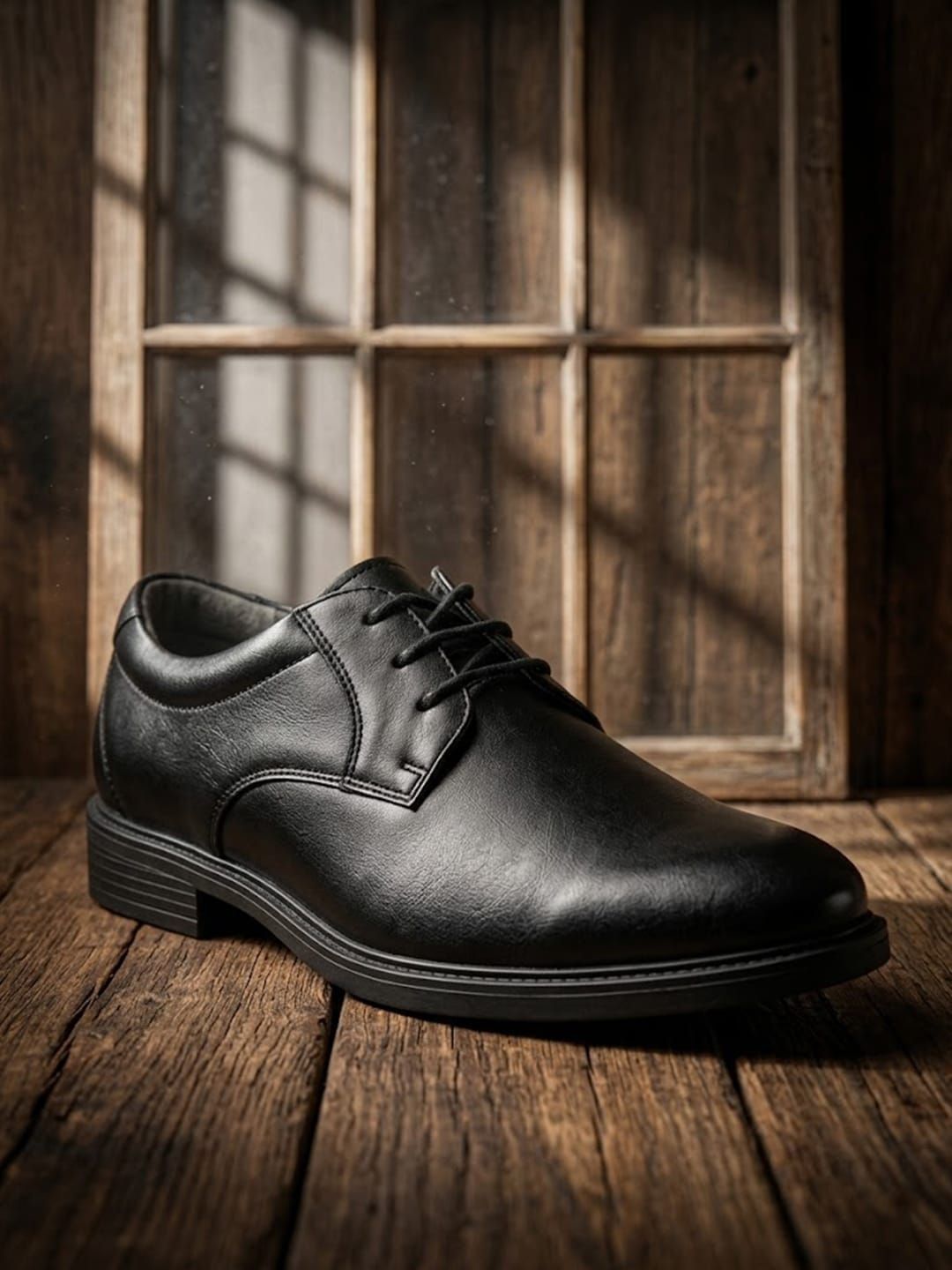 House of Pataudi Men Round Toe Lace-Ups Derbys Formal Shoes