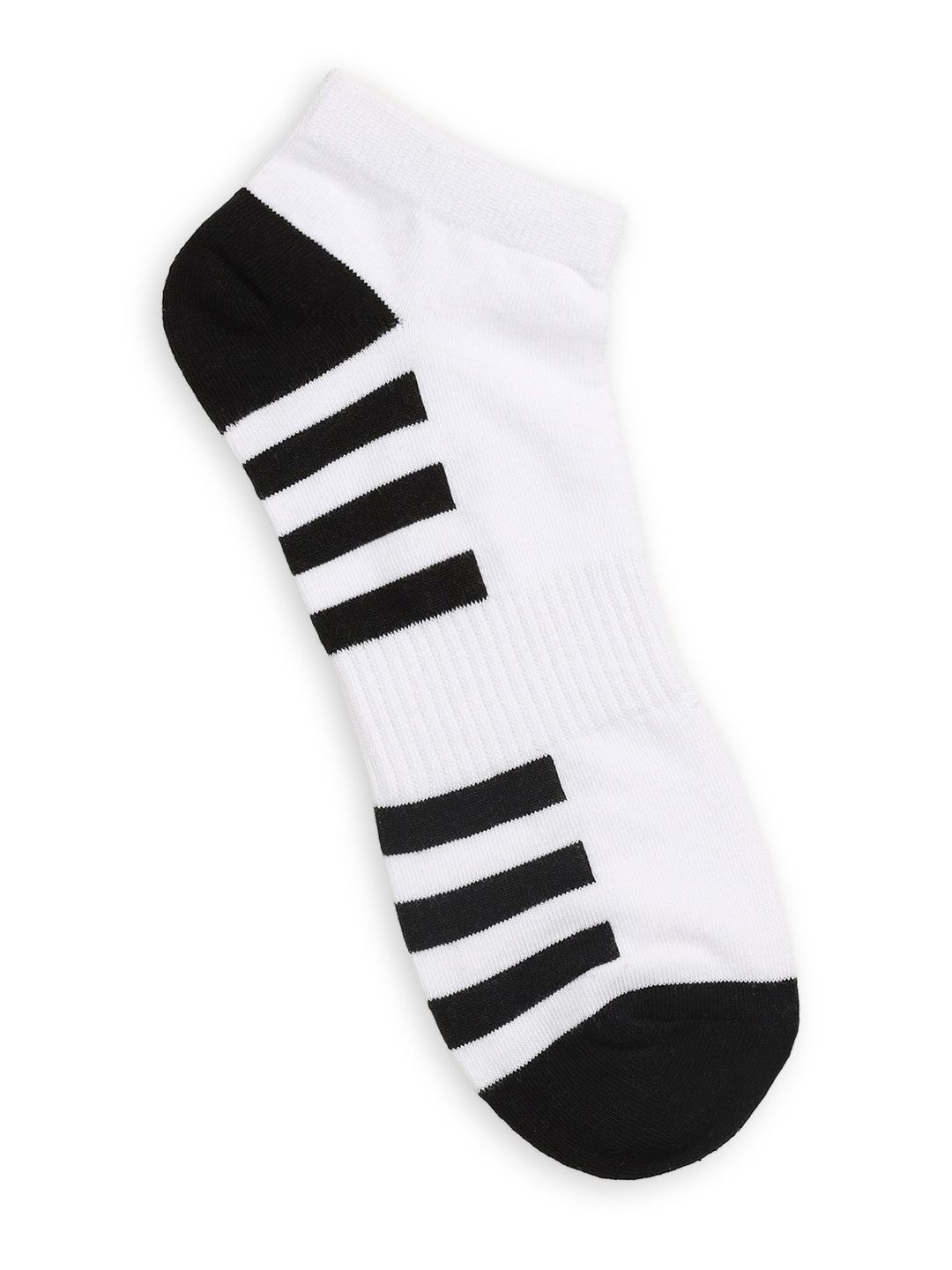 Arrow Men Cotton Striped Ankle Length Socks