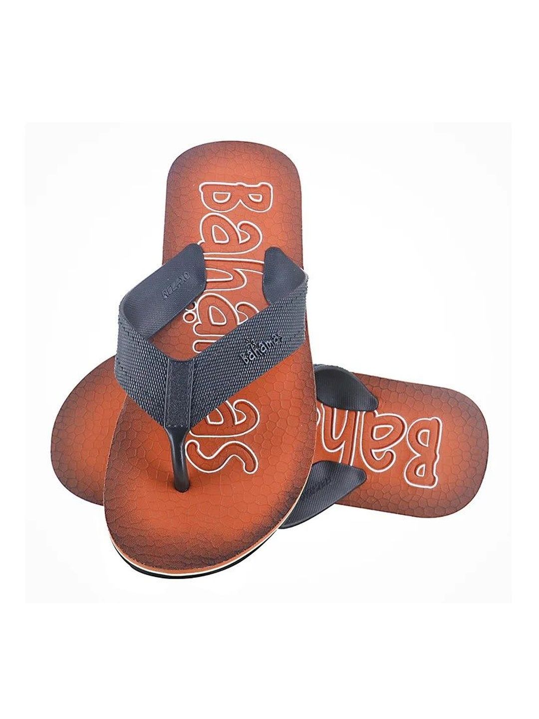 Bahamas Men Printed Thong Flip-Flops