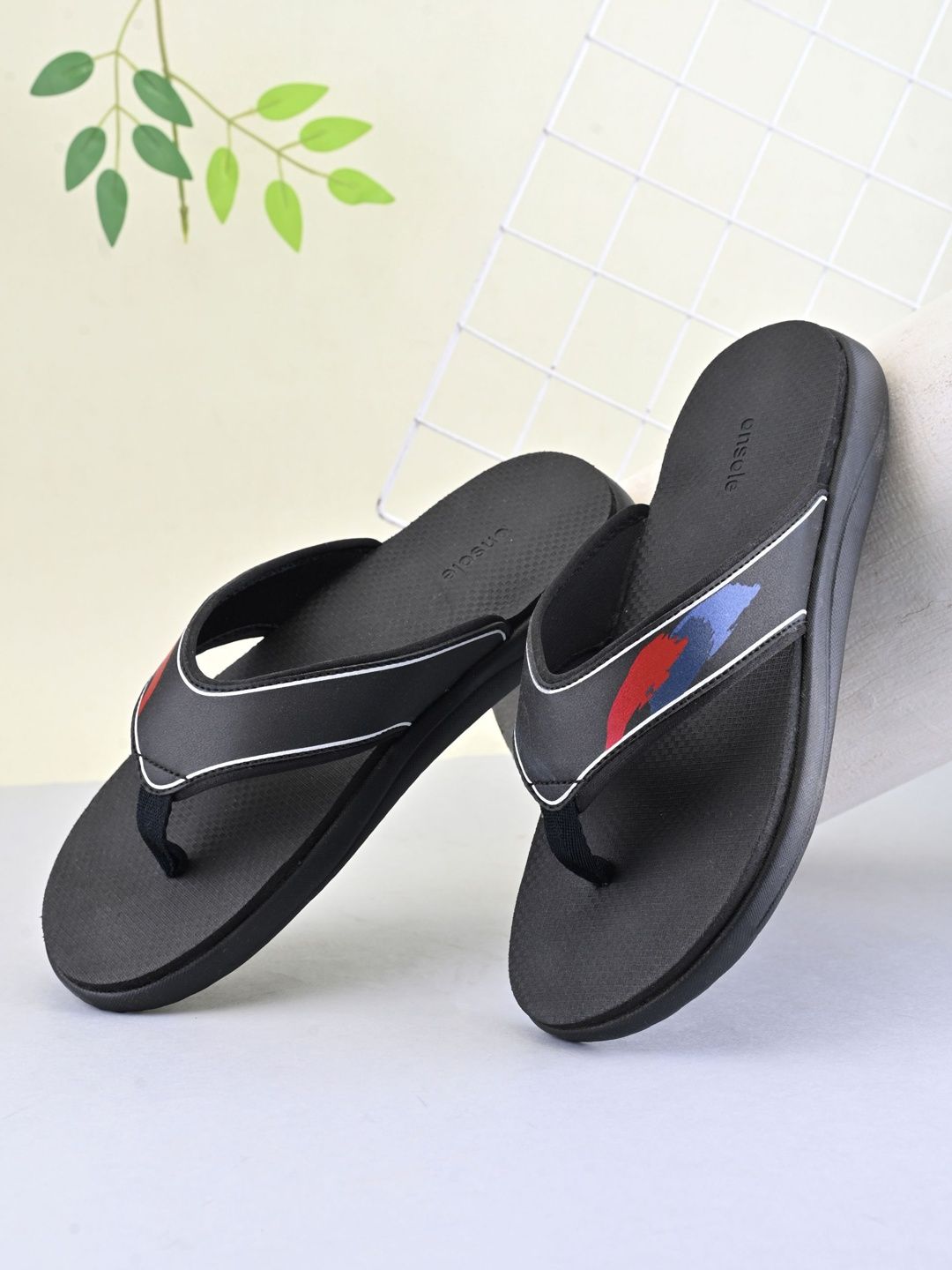 ONSOLE Men Colourblocked Thong Flip-Flops