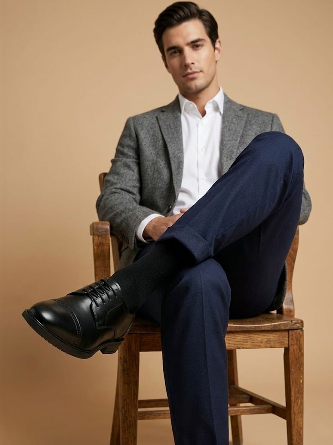 House of Pataudi Men Formal Men Formal Oxfords