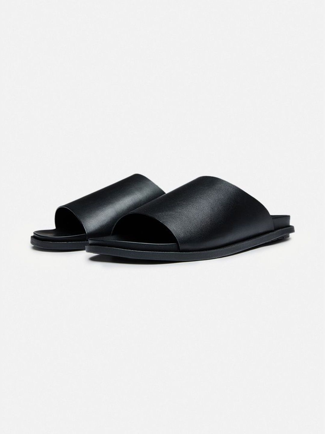 Snitch Men Striped PU Derbys