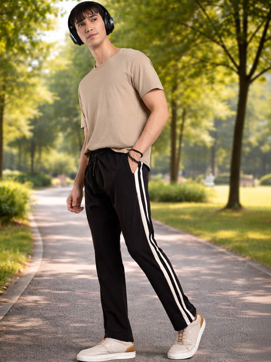 SZN Men Regular Fit Training Track Pants