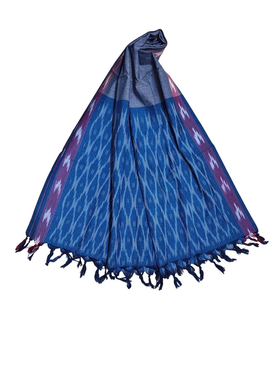 ivikta ivikta Ethnic Motifs Woven Design Pure Cotton Ikat Dupatta