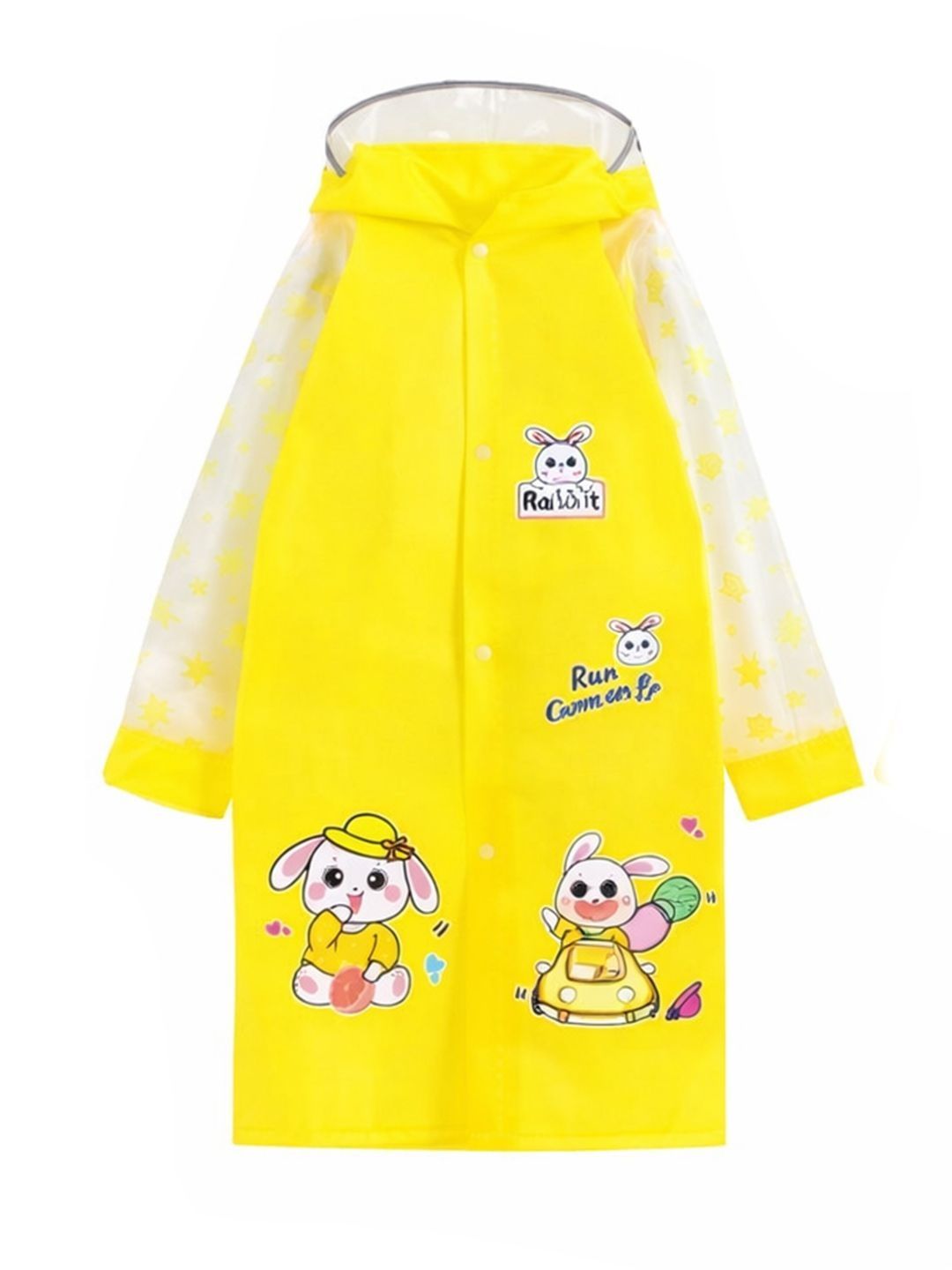 Bold N Elegant Kids Printed Rain Jacket