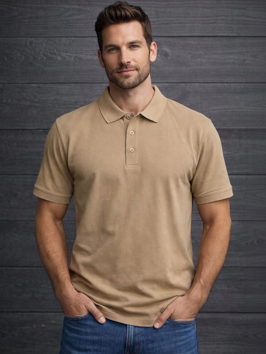 The Roadster Lifestyle Co. Men Cotton Polo Collar Tshirts