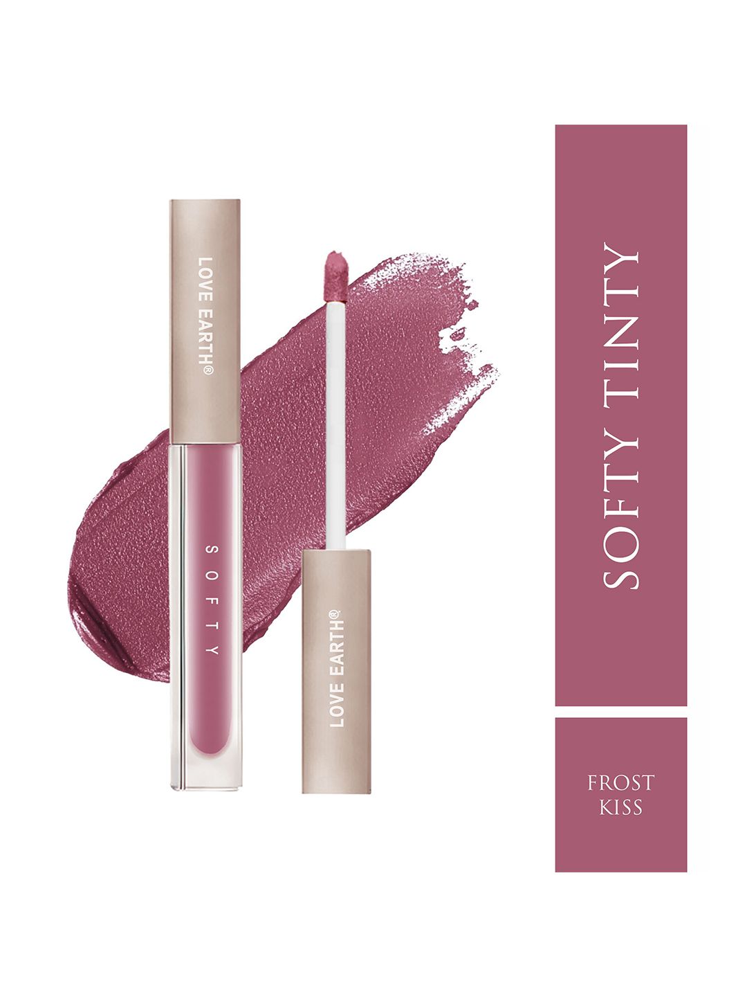 LOVE EARTH Vitamin E - Squalane & Peptides Infused Hydrating Lip Tint - 1.5ML