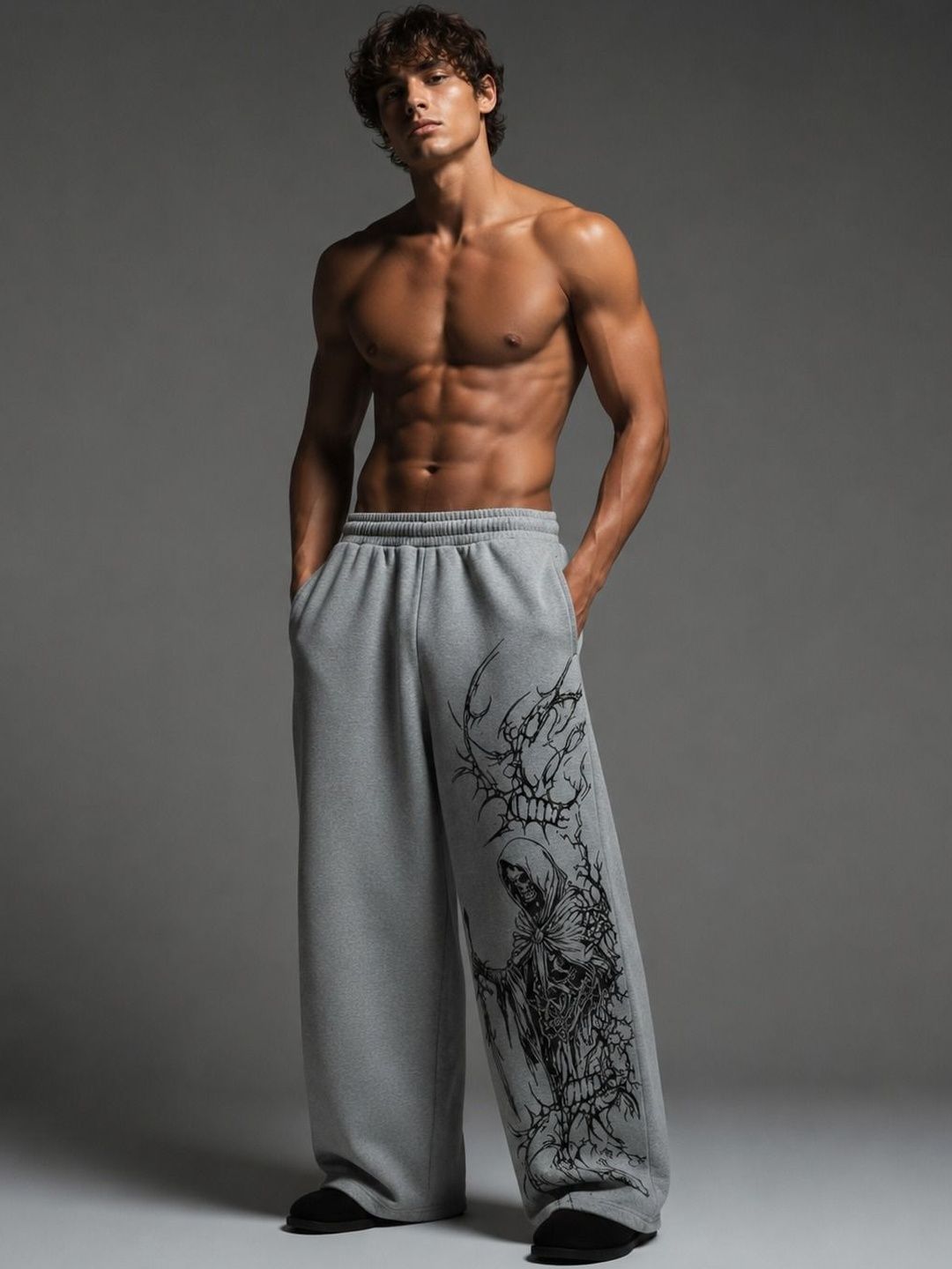 Xpecto Style Xpecto Style Men Printed Mid-Rise Track Pants