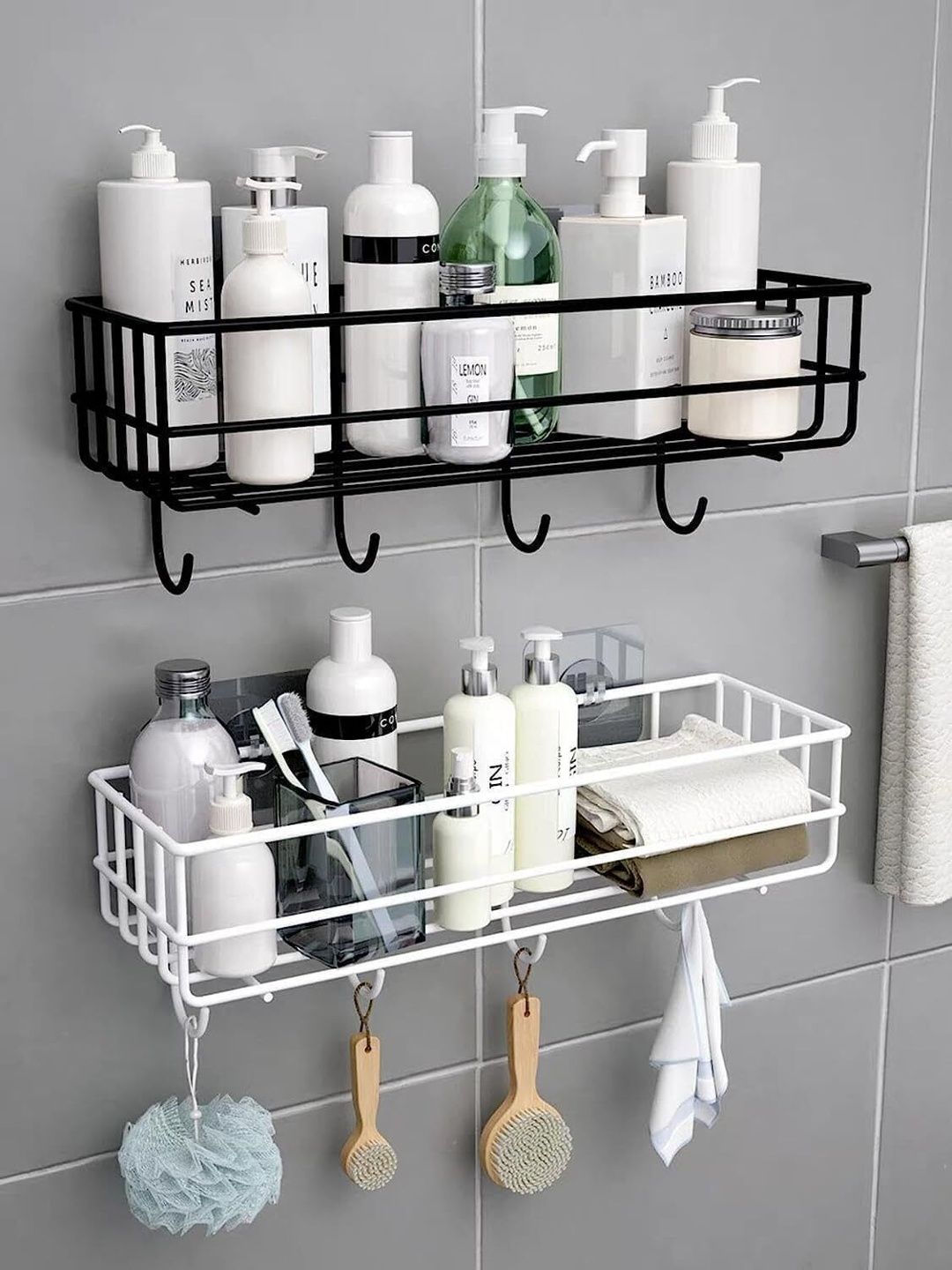 DXDT Set Of 2 Wall Mounted Rectangle Shelf