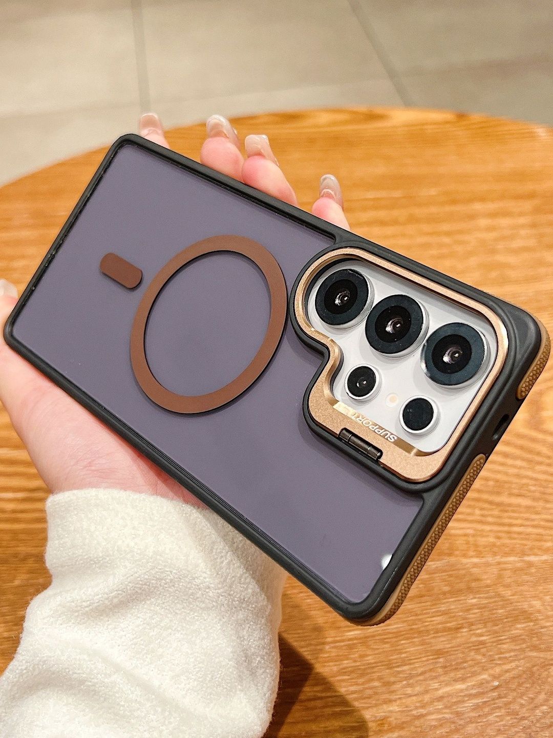 Luxury Kase Solid Back Case Mobile Accessories