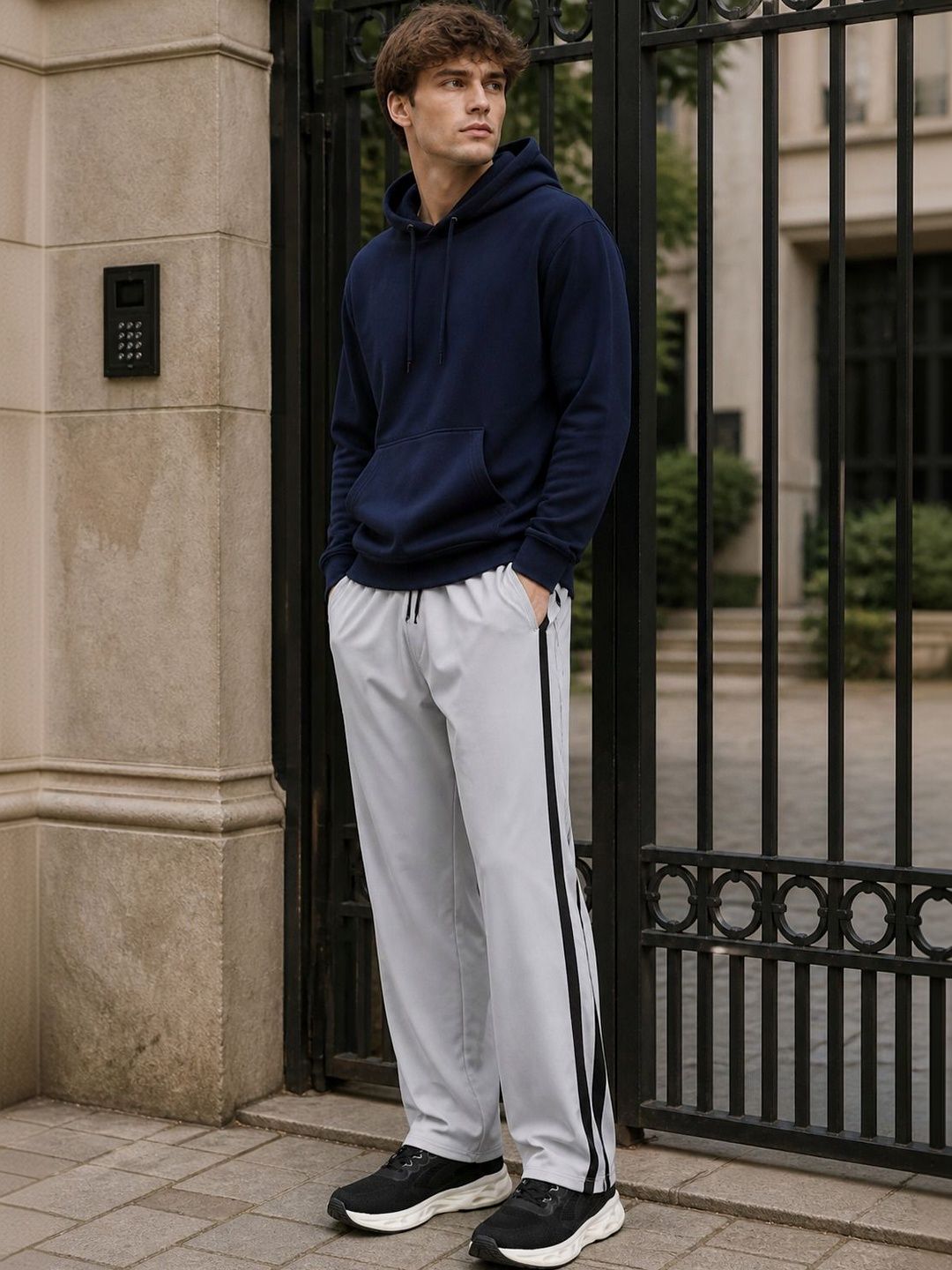 SZN Men Regular Fit Training Track Pants