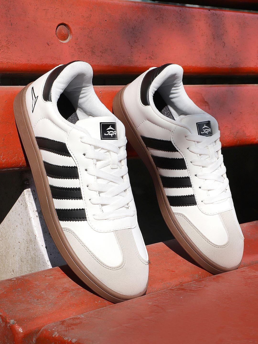 JQR MARCO POLO Men White Sneakers