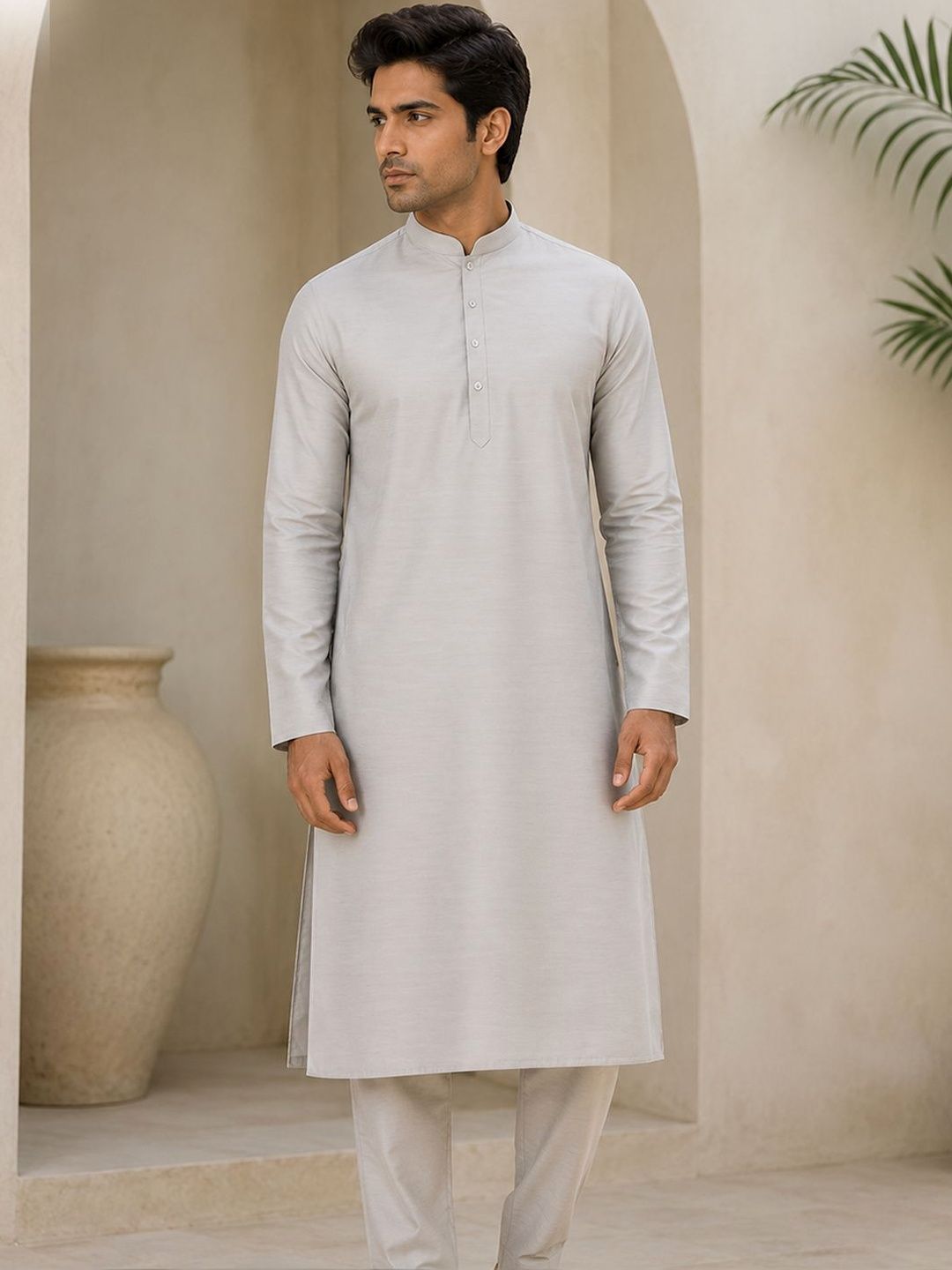 SONBAI Men Kurta