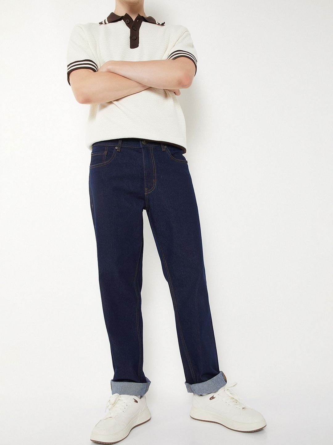 max Men Regular Fit Mid-Rise Jeans