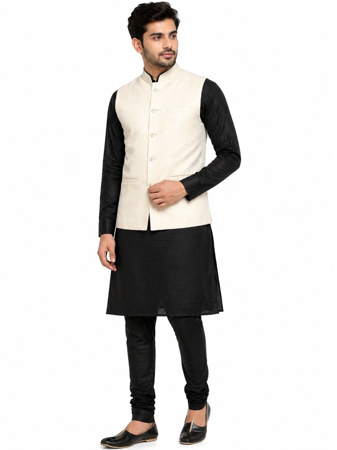 KUTUB FASHION Mandarin Collar Nehru Jackets