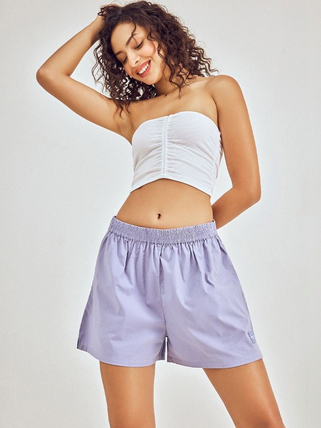 Pepe Jeans Secret Garden Women High-Rise Lounge Shorts