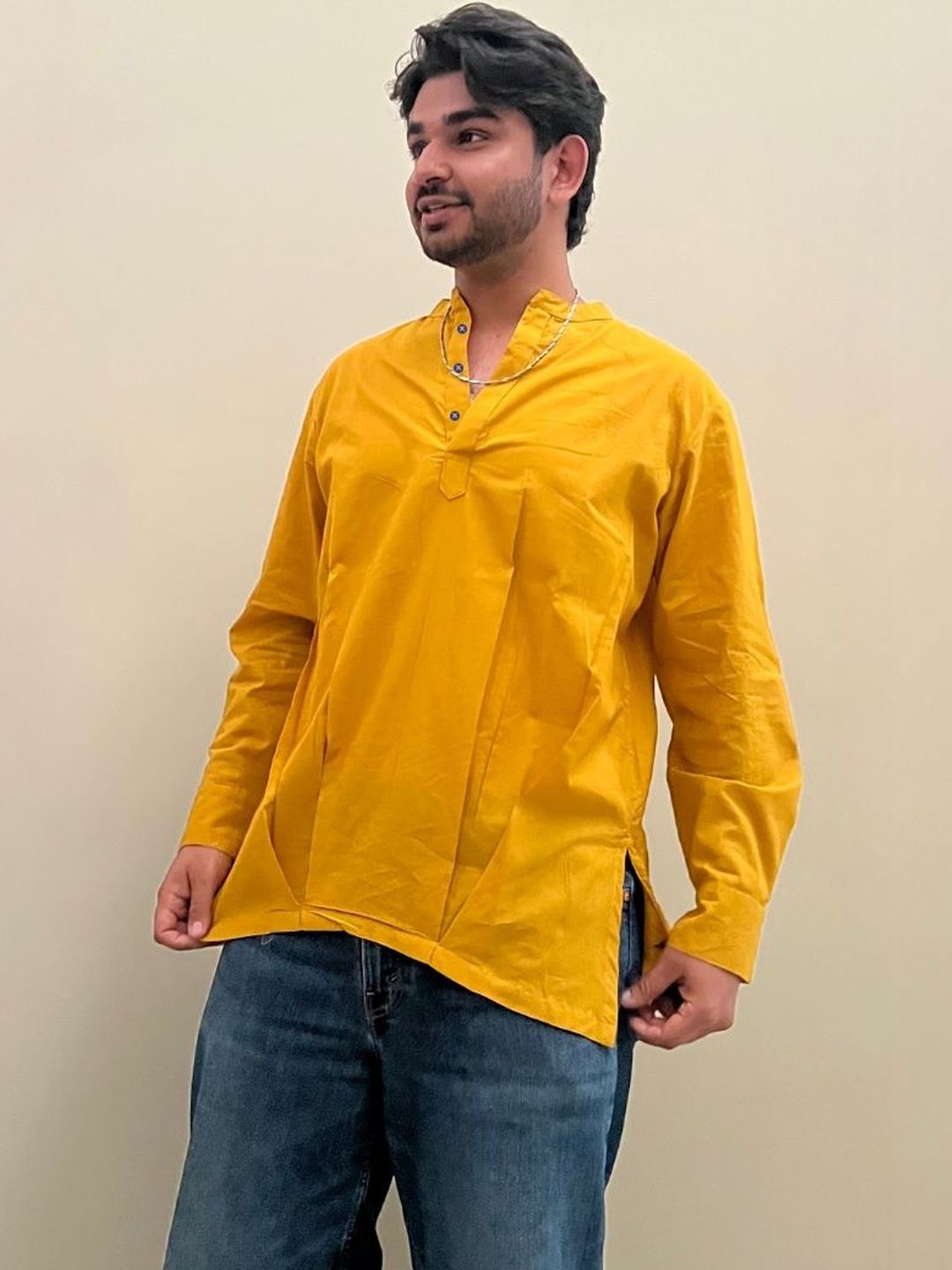 Disha R Dot Men Kurta