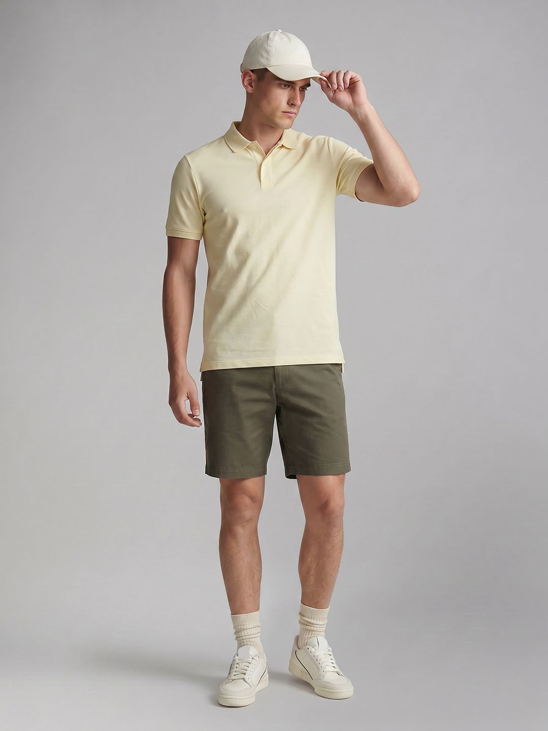 Van Heusen Polo Collar Pure Cotton T-shirt