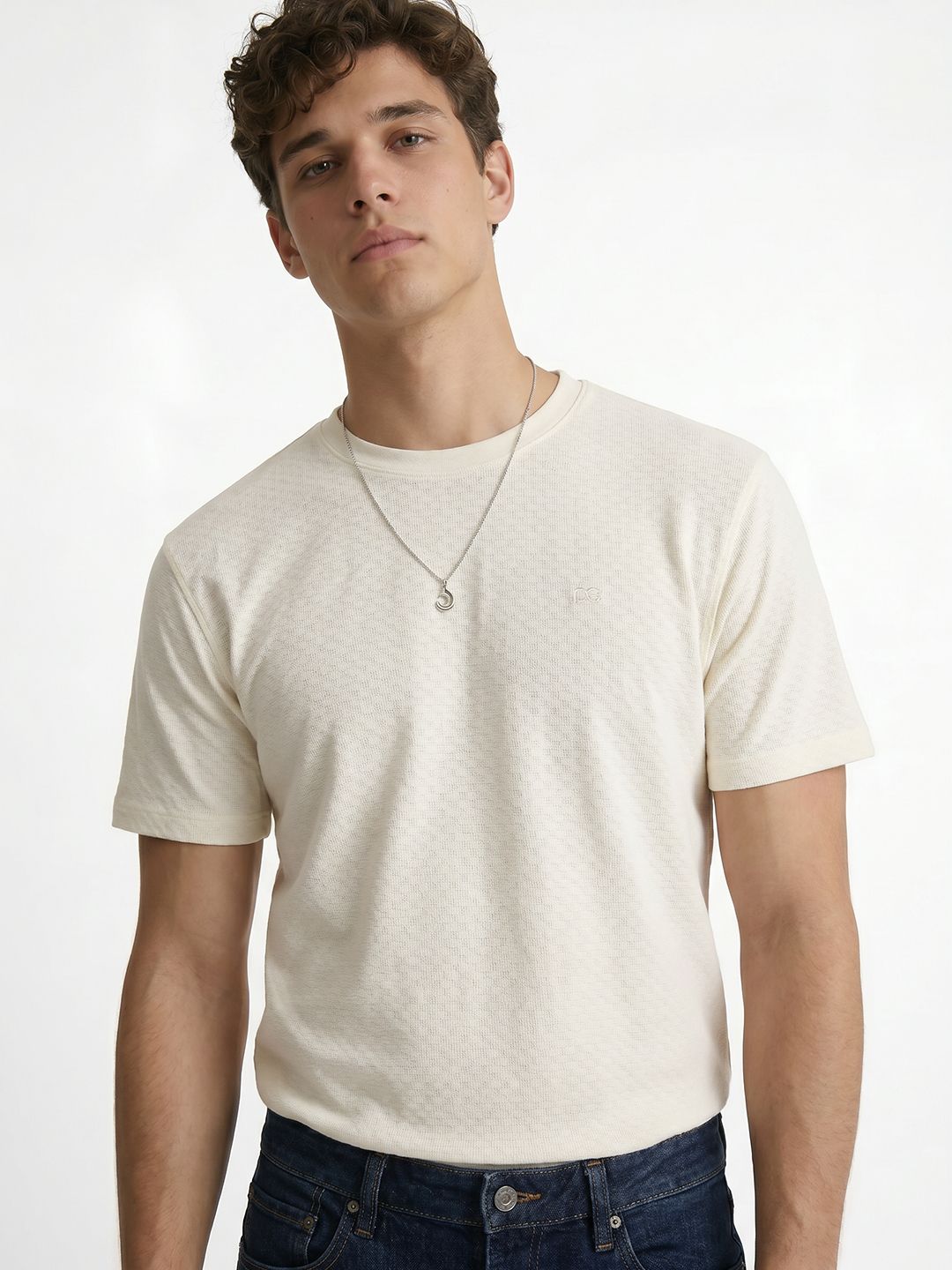 Peter England Round Neck T-shirt