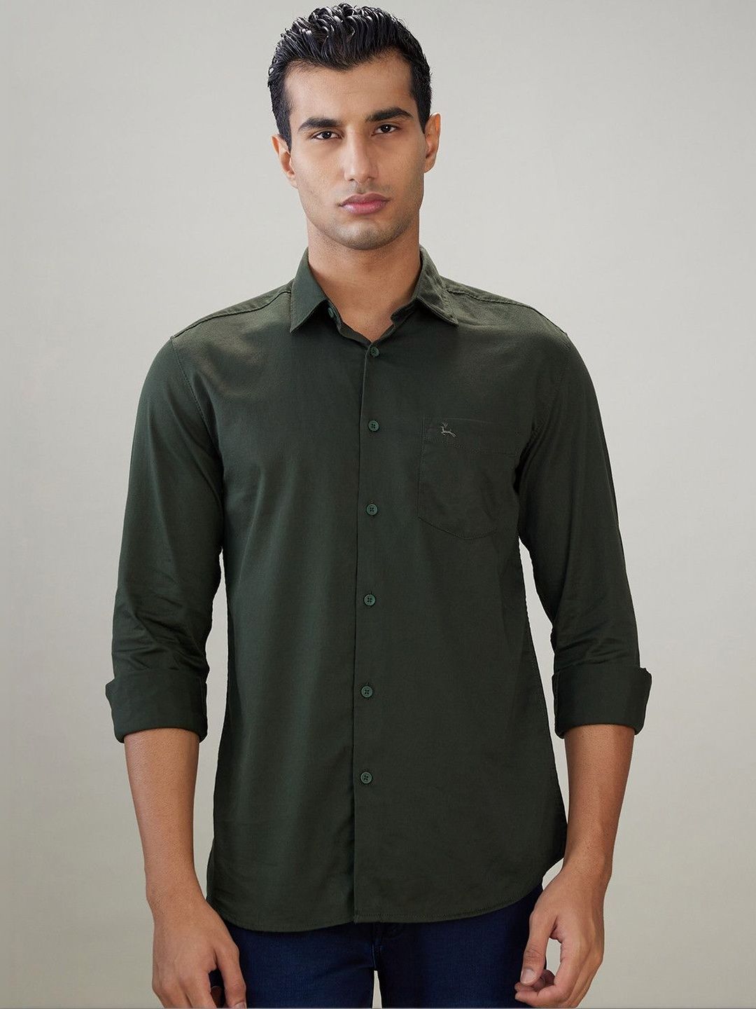 Parx Men Slim Fit Casual Shirt