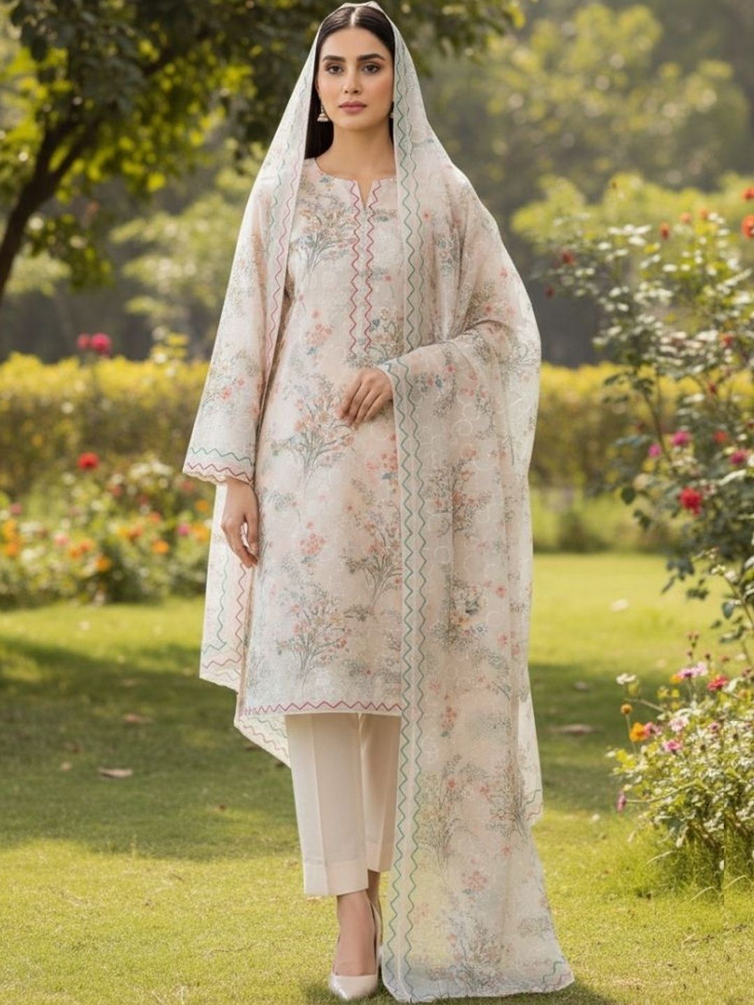 chiffon dress materials online india Chiffon Dress Materials