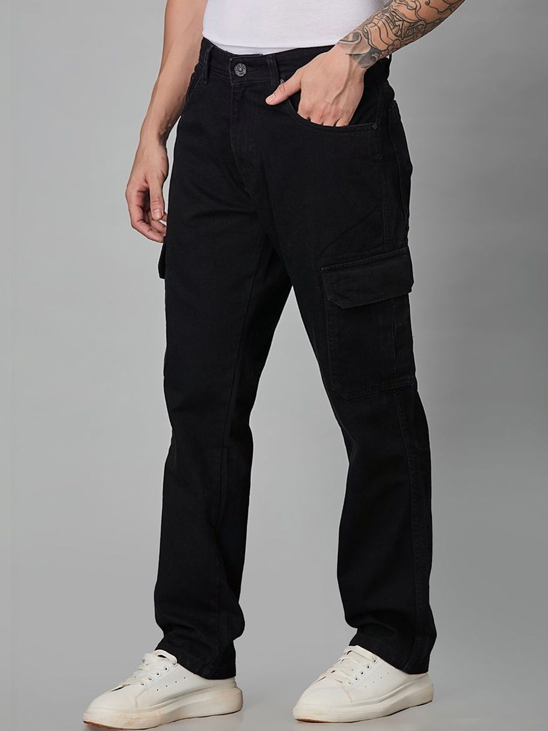 Klub Fox Men Straight Fit Mid-Rise Jeans