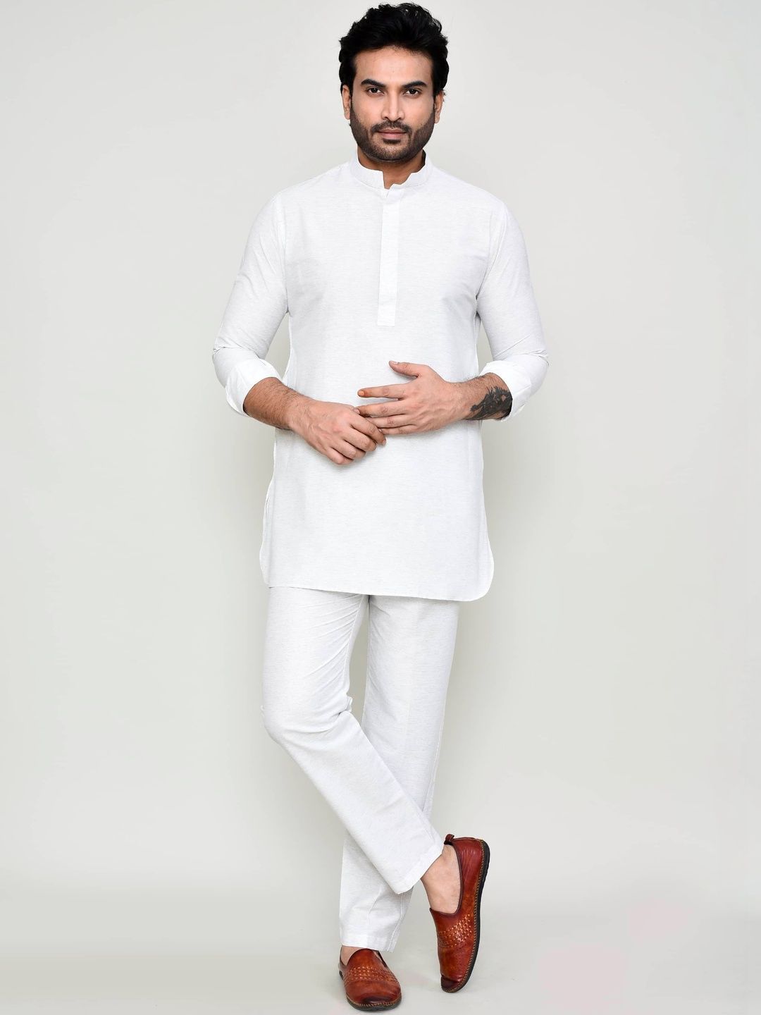 HERE&NOW Men Khadi Kurta