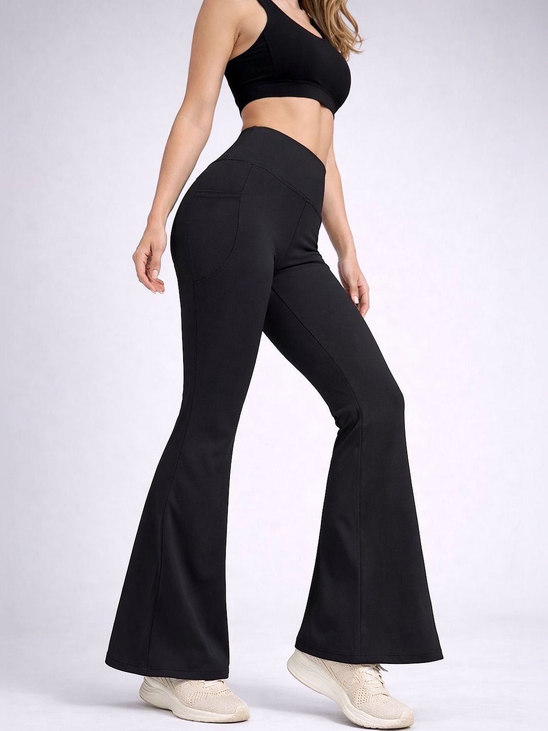 KASHIKAY CREATION Women Slim Fit Brand Logo Rapid-Dry Training Track Pants