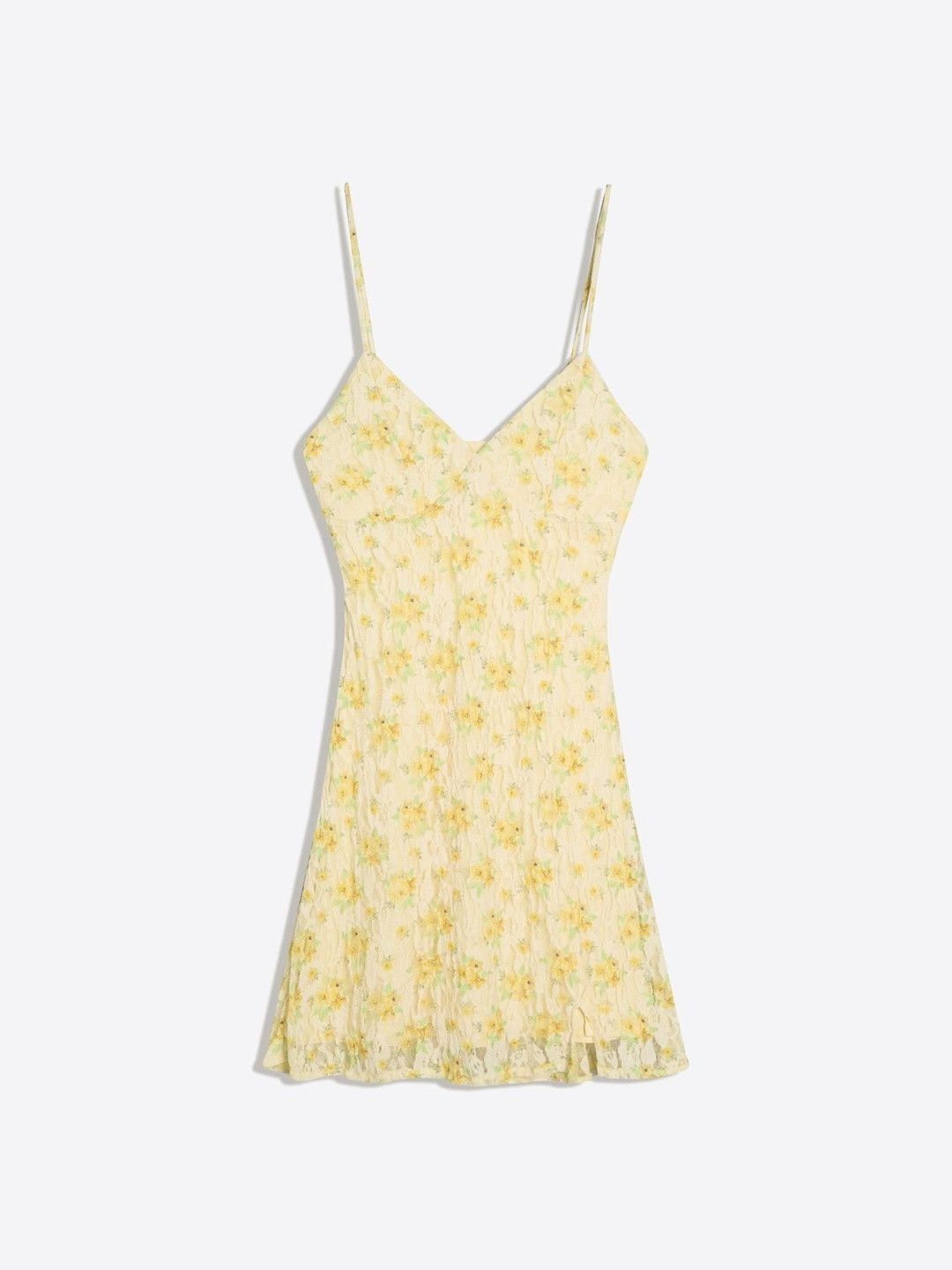 Floral Printed Ruffled Bodycon Mini Dress