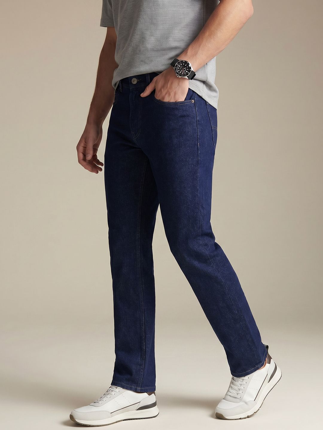 Being Human Men Bootcut Stretchable Jeans