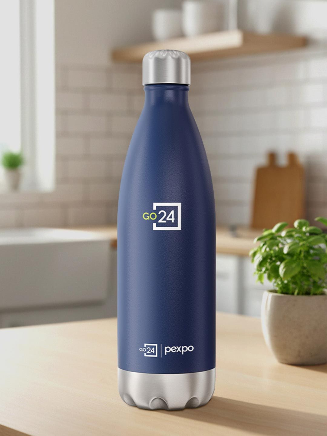 Electro Denim Blue 3 Layer Insulated Stainless Steel Flask 980ml