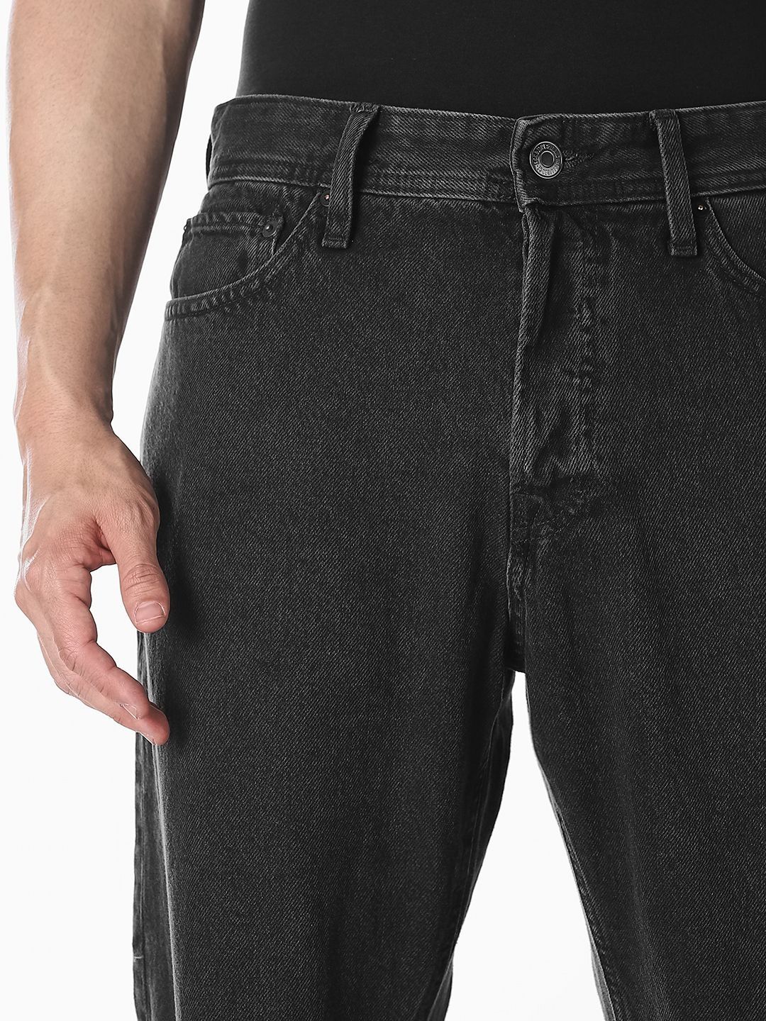 Straight Fit Low-Rise Light Fade Jeans
