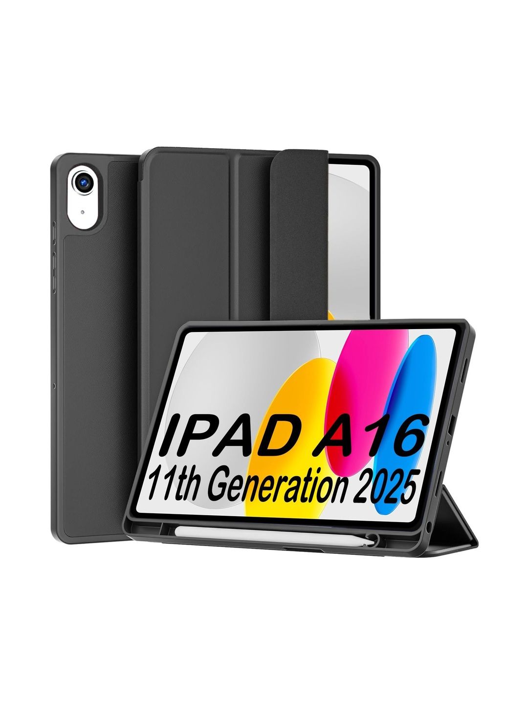 BLACK LOVIES Solid Printed iPad Flip Case Mobile Accessories